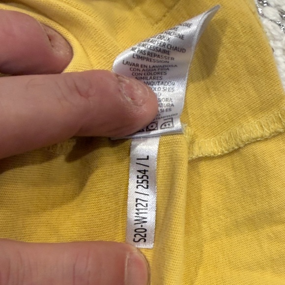 Life Is Good Sunflower Yellow Tee with Blue Graphic - Picture 11 of 11